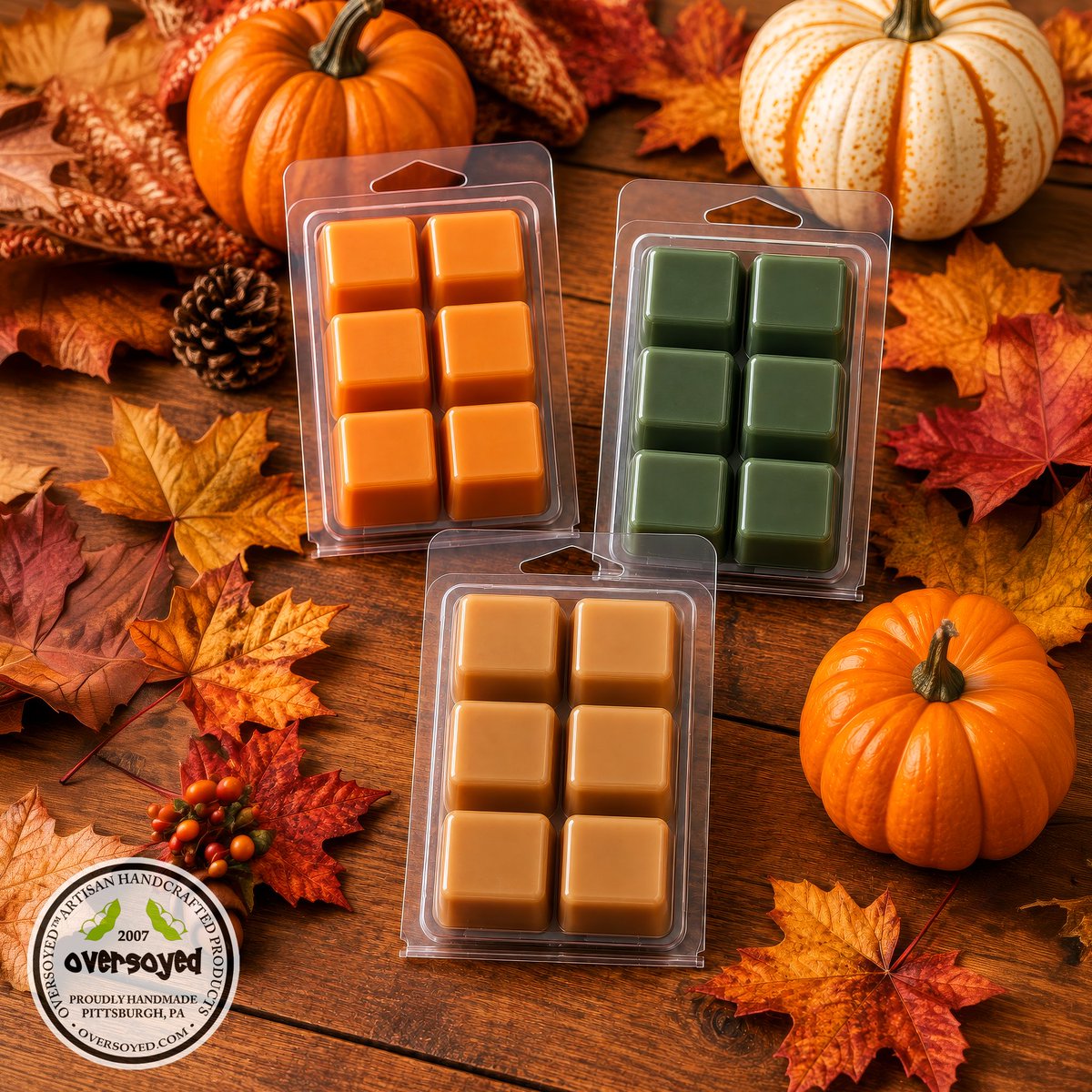 oversoyed's tweet photo. ๐ Cozy up! Today, buy 2 OverSoyedโข Soy Wax Melt packs, get 1 FREE. Handmade-to-order, with 2,000+ fragrances.
https://t.co/aTj9sD6Fqo
#WaxMelts #SoyWax #FallScents #CozyHome #OverSoyed https://t.co/LazcQpM7Li