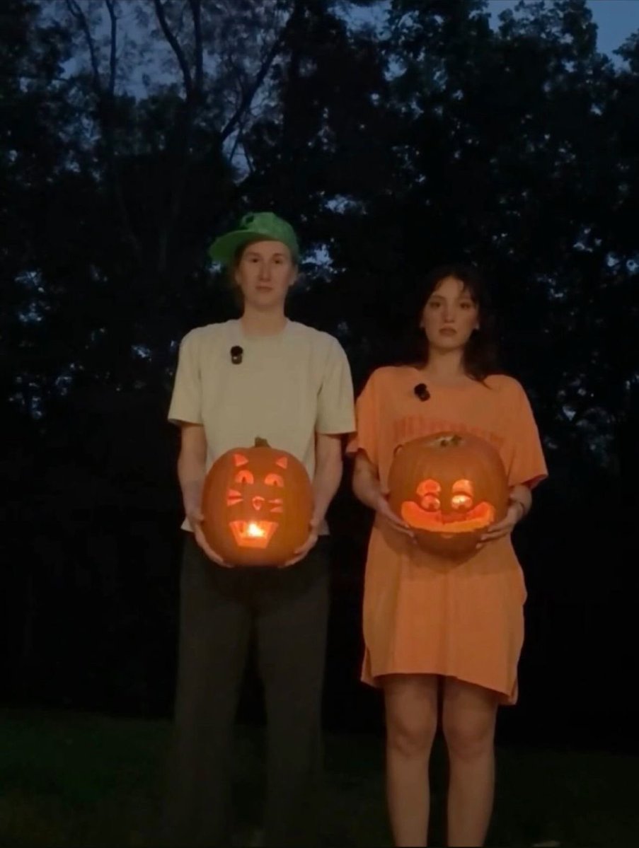 kazujiim's tweet photo. kiley pumpkin stream anniversary 😢 https://t.co/3uHU5pbXZc