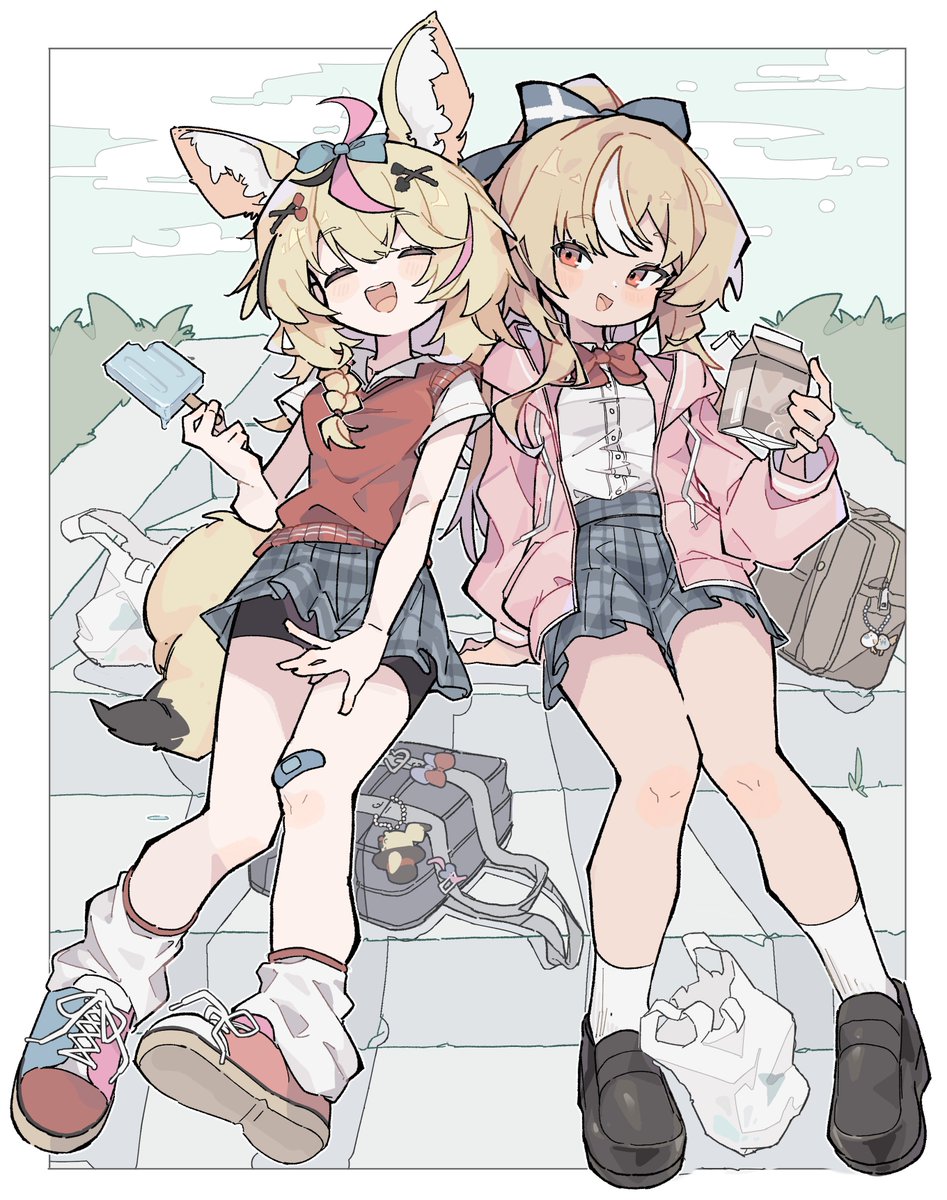 tontoro45612's tweet photo. ふれぽるー✨️　
＃絵まる　＃しらぬえ https://t.co/saA5i9Cepe