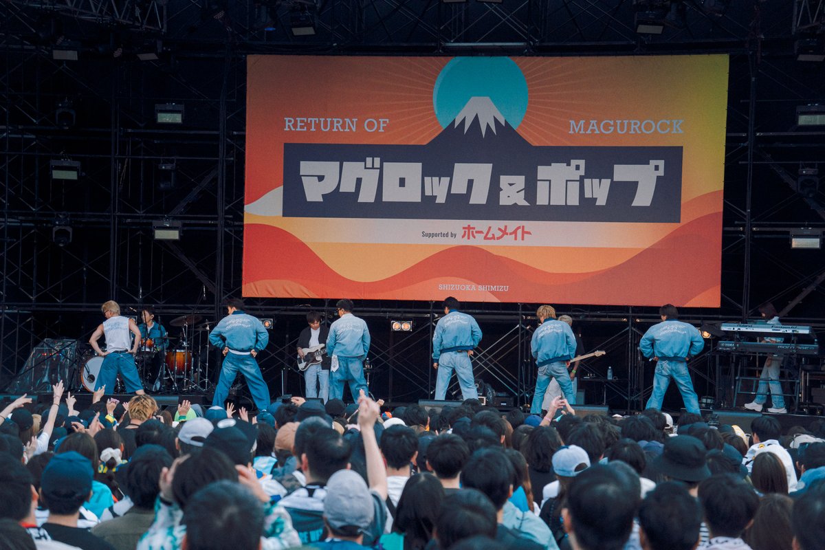generationsfext's tweet photo. 2026.10.04(Sun)
" マグロック&ポップ 2026 "

' SETLIST '

M01. PAINT
M02. Two Steps Back
           LOAD STAR
          G-ENERGY
          Sing it Loud
M03. Hard Knock Days
M04. VIBE
M05. AGEHA
M06. MY GENERATION
M07. Y.M.C.A.
M08. NOW or NEVER

🎧SETLIST PLAYLIST
https://t.co/hWWkqRtfeg

🎥"VIBE" Music Video
https://t.co/7MNCcy8aBU

#GENERATIONS #GENEisBack
#マグロックポップ @magurofujisonic