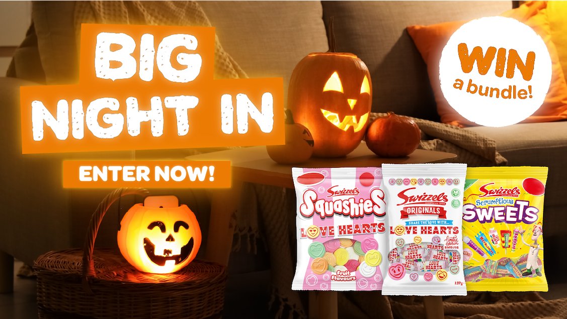 SPARintheUK's tweet photo. Win a Halloween treat bundle packed with sweets! 👻🍬

To enter:
👻 Like this post
🎃 Tell us the best thing to find in your trick-or-treat bag!

T&amp;Cs apply. GB 18+. Closes 23:59 12th Oct.
https://t.co/cxkWKGiudE

#Halloween #ThereForYou https://t.co/42E1EjRsMC