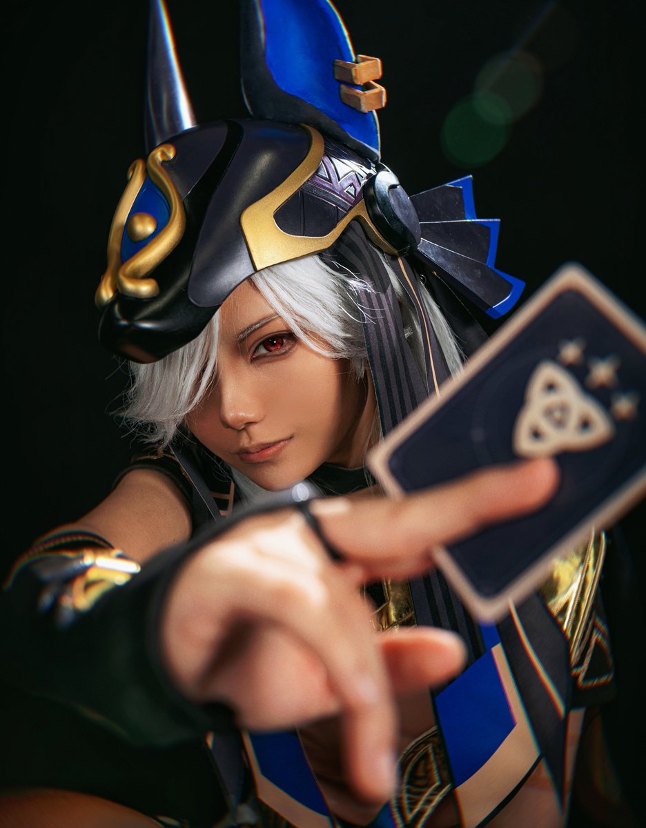 nmpasta_cos's tweet photo. 「 これでトドメだ！ 」
 
#GenshinImpact  #cyno https://t.co/l64VwfcW45