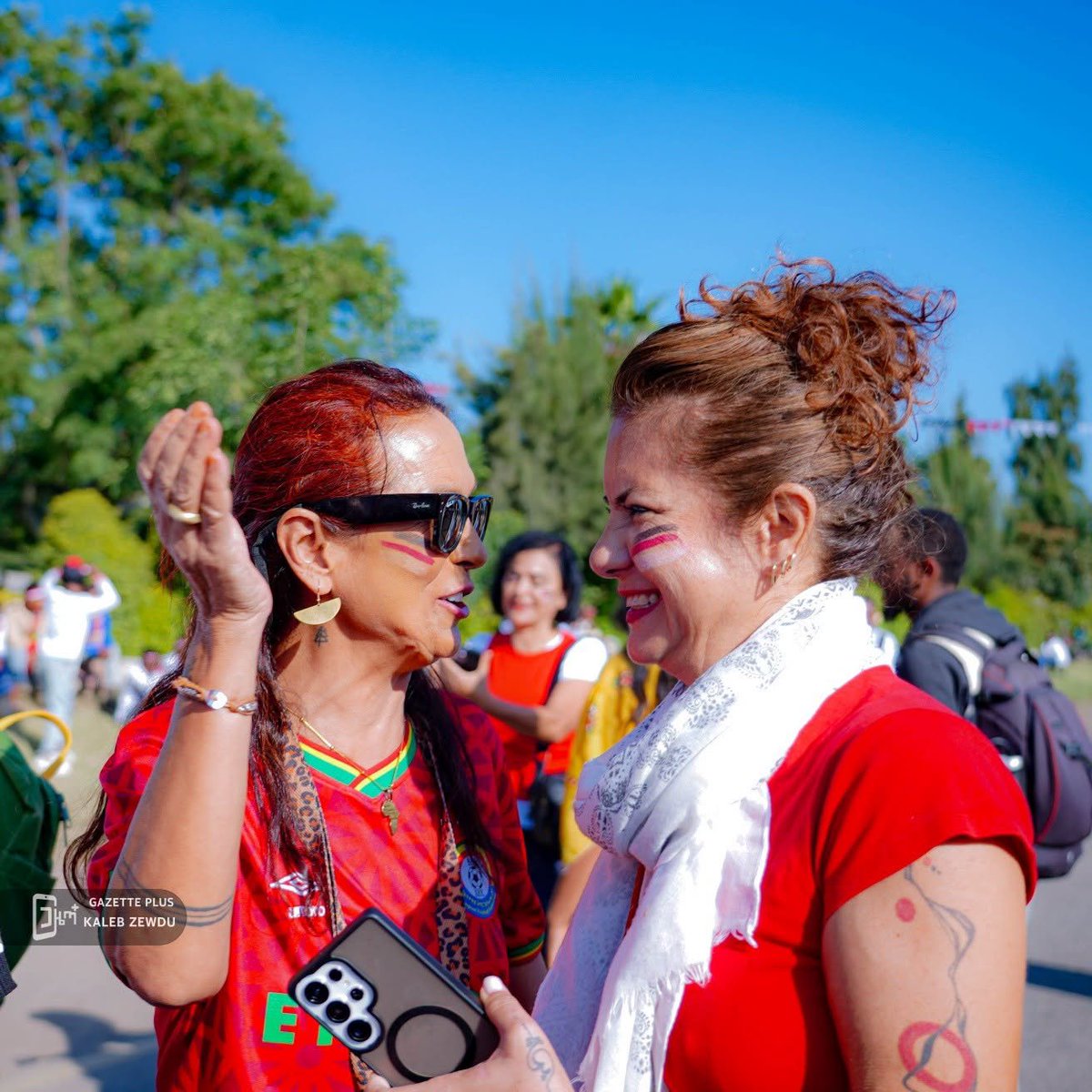 GazettePlusET's tweet photo. Foreign Celebrants captured by the @GazettePlusET Lens: Attending Irreecha Hora Harsade in Bishoftu
#gazette_plus_english #Ethiopia #Irreecha #Bishoftu #horaharsede https://t.co/kwzKgs8YaH