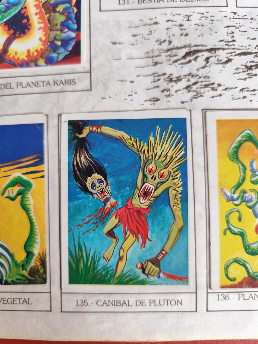 ivanhumanes's tweet photo. Teoría del Gran Infierno.

Este micro nació de varios cromos. Los compré en los ochenta sin saber que construía el presente/futuro. Tardó más de treinta años en convertirse en historia.

¿Qué cromos te traumatizaron/construyeron de pequeño? Los míos fueron estos. https://t.co/DllQXGGaEa