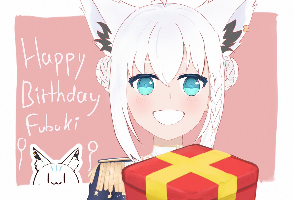 circumflexIkki's tweet photo. Fubuki! HAPPY BIRTHDAY!!! 🎈🎉
フブちゃん、世界で一番の幸せを願ってるよ！すこん部のキングでいてくれてありがとう！これからも一緒にもっと楽しもうね！
Love you a million times🦊🌽

＃白上フブキ生���2026 #絵フブキ https://t.co/rB2lRgeejh