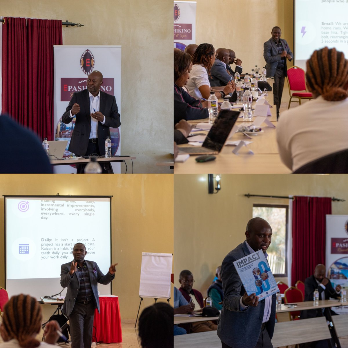 NakuruWater's tweet photo. Cohort 4, complete! #Kaizen Approach training rolls on - 4 down, 1 to go Almost there! Building a sharper, leaner, more improvement-driven Nawassco, one cohort at a time. 💧 Thanks UWCI/@VEI_NL for the continued support!
#EnrichingLife #ContinuousImprovement https://t.co/py267Layep