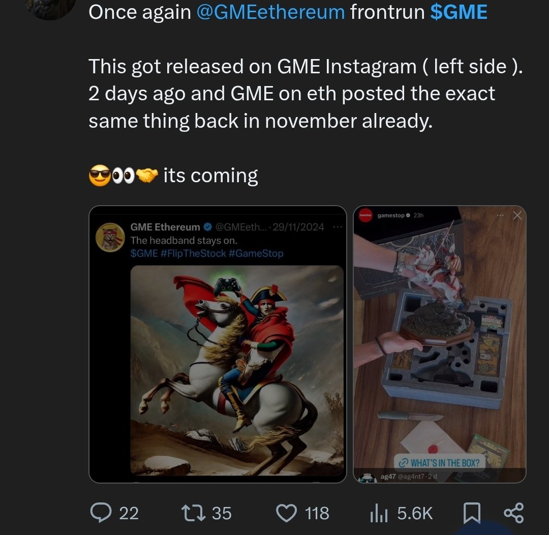 DamergieH's tweet photo. @BigboyJuju @Classicholder $GME $gme https://t.co/DClEkjZ5VW