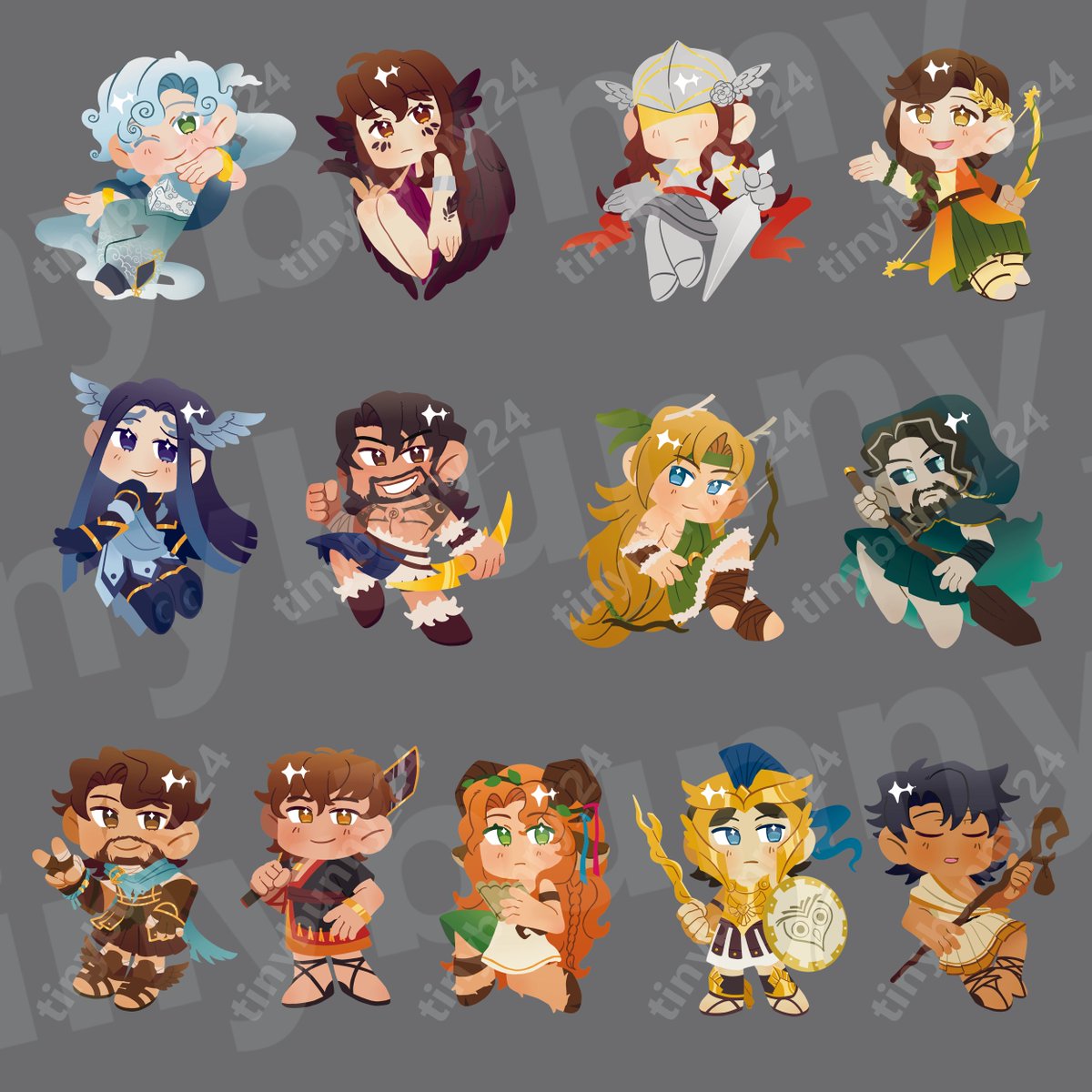 tinybunny_24's tweet photo. I FINALY FINISHED RENDERING ALL OF THEM 🙌🥳
added charon ren to the gang! 

now continuing on rendering the good egg diner artprint... 🍳
#cf32 #pantheonsmp https://t.co/i4dJKzr7Cz