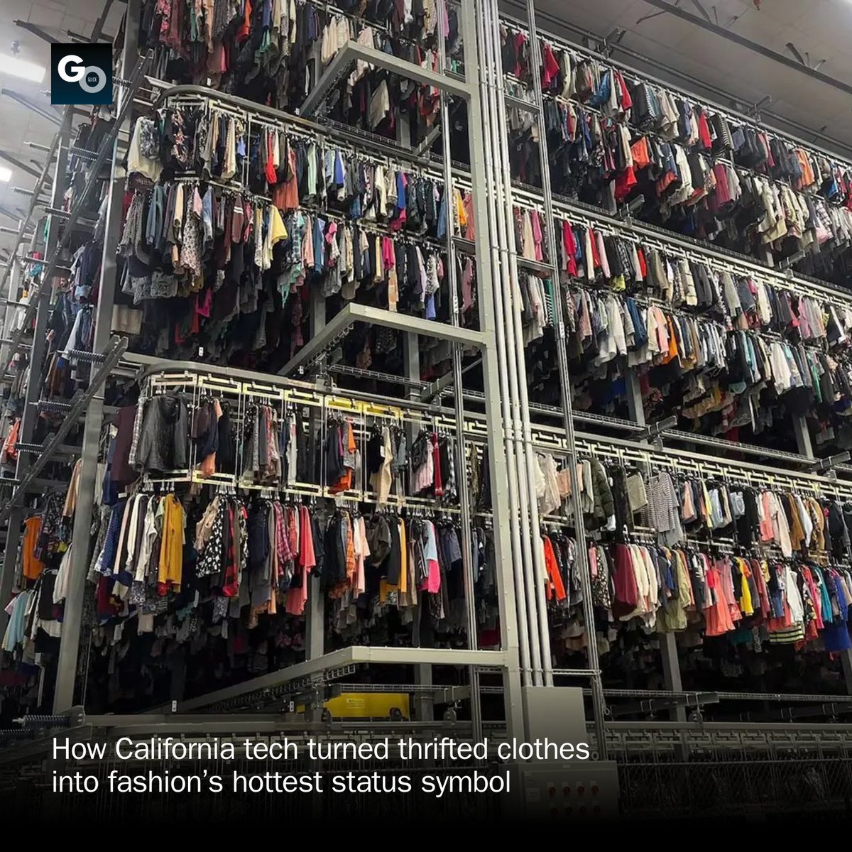 GoGuideLV's tweet photo. How California tech turned thrifted clothes into fashion’s hottest status symbol https://t.co/j85SAOj3La https://t.co/t30lQjDrgr