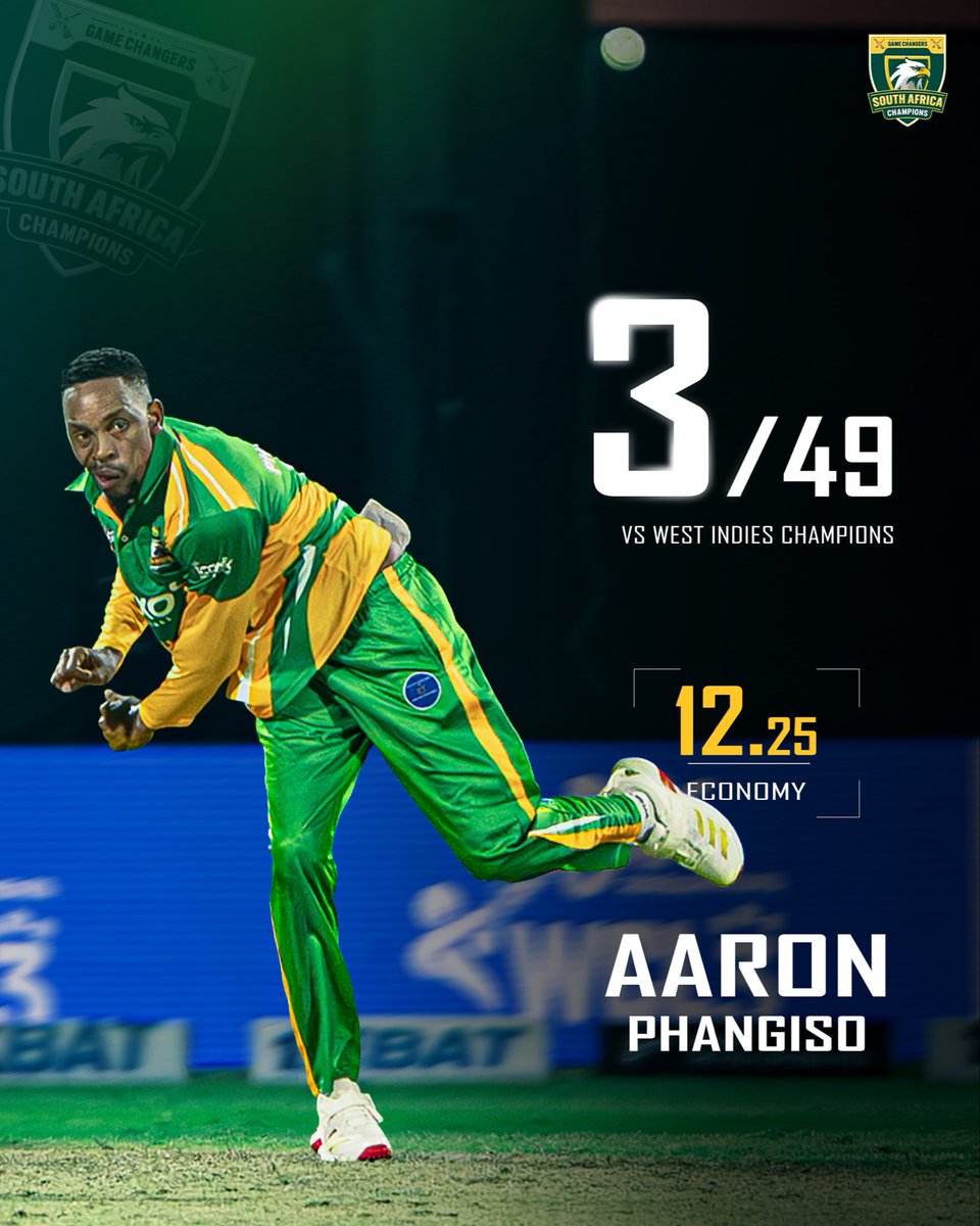 GCSAchampion's tweet photo. Mystery Spinner😎

#southafricachampions #gamechangersfzco #wcl2026 https://t.co/bRzNPtodsK