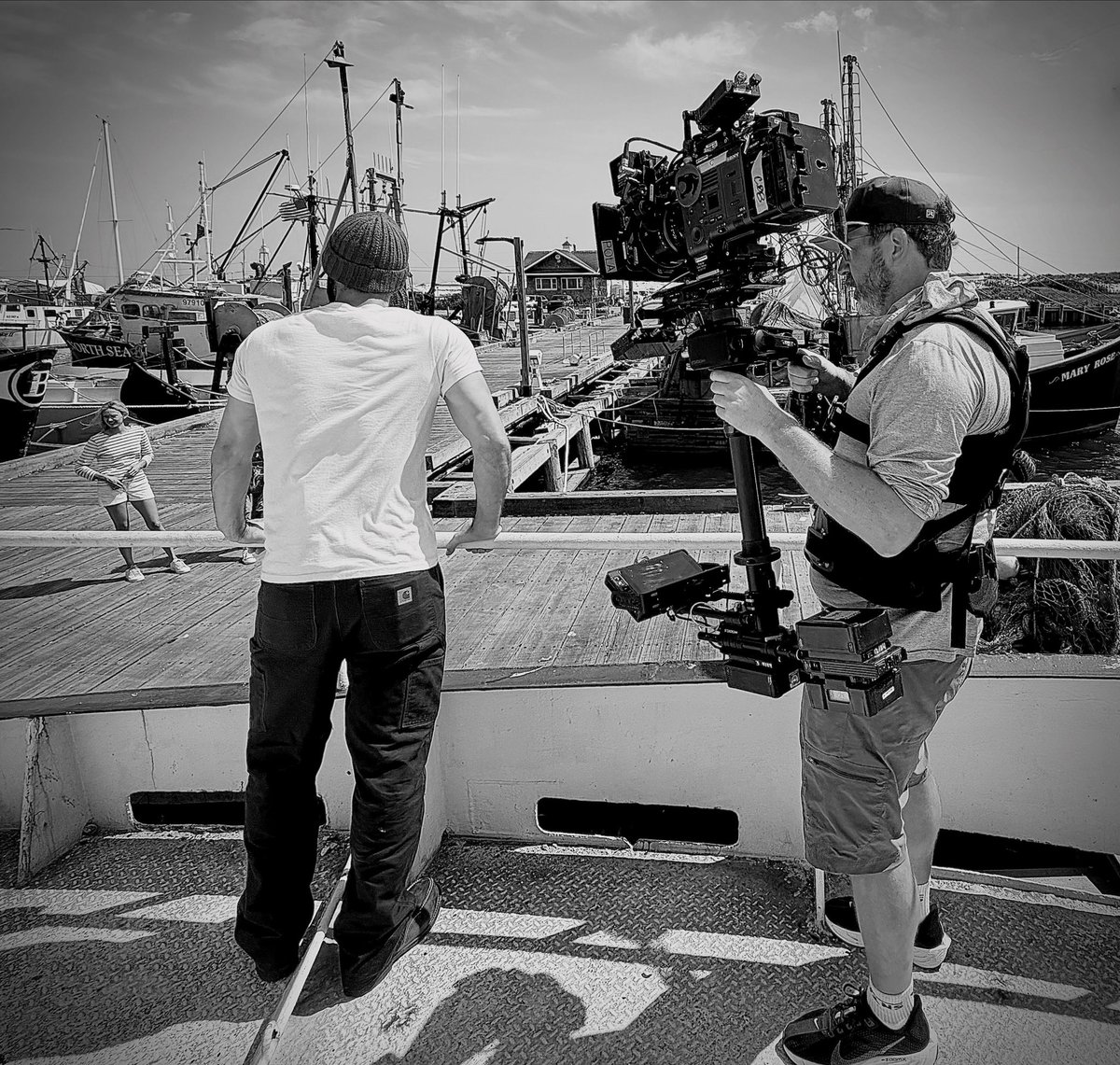 THoechlinNet's tweet photo. A photo is Tyler Hoechlin and Nina Dobrev from the filming of It Happened One Summer. #TylerHoechlin #NinaDobrev #ItHappenedOneSummer https://t.co/ckCJh9B0Lq