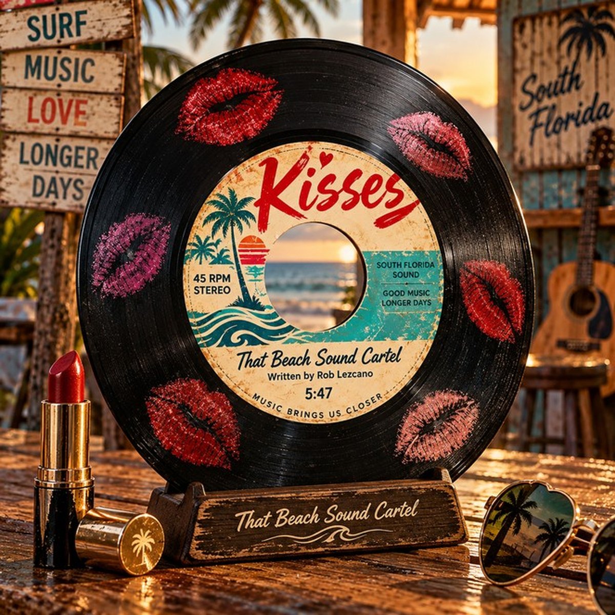 RobLezcano32's tweet photo. 💋 KISSES - OUT NOW
https://t.co/WR0XcEDA6A
https://t.co/3LoLr8w8ua
Americana hip-hop meets Afro-Cuban rhythm and vintage surf rock.
#Kisses #ThatBeachSoundCartel #NewMusic #SurfRock #AfroCuban @spotifyartists @ellalangleymsic @FmMidlandfm3  @__KISSFM1075 @IslandRecords https://t.co/H4lCl1nHwi