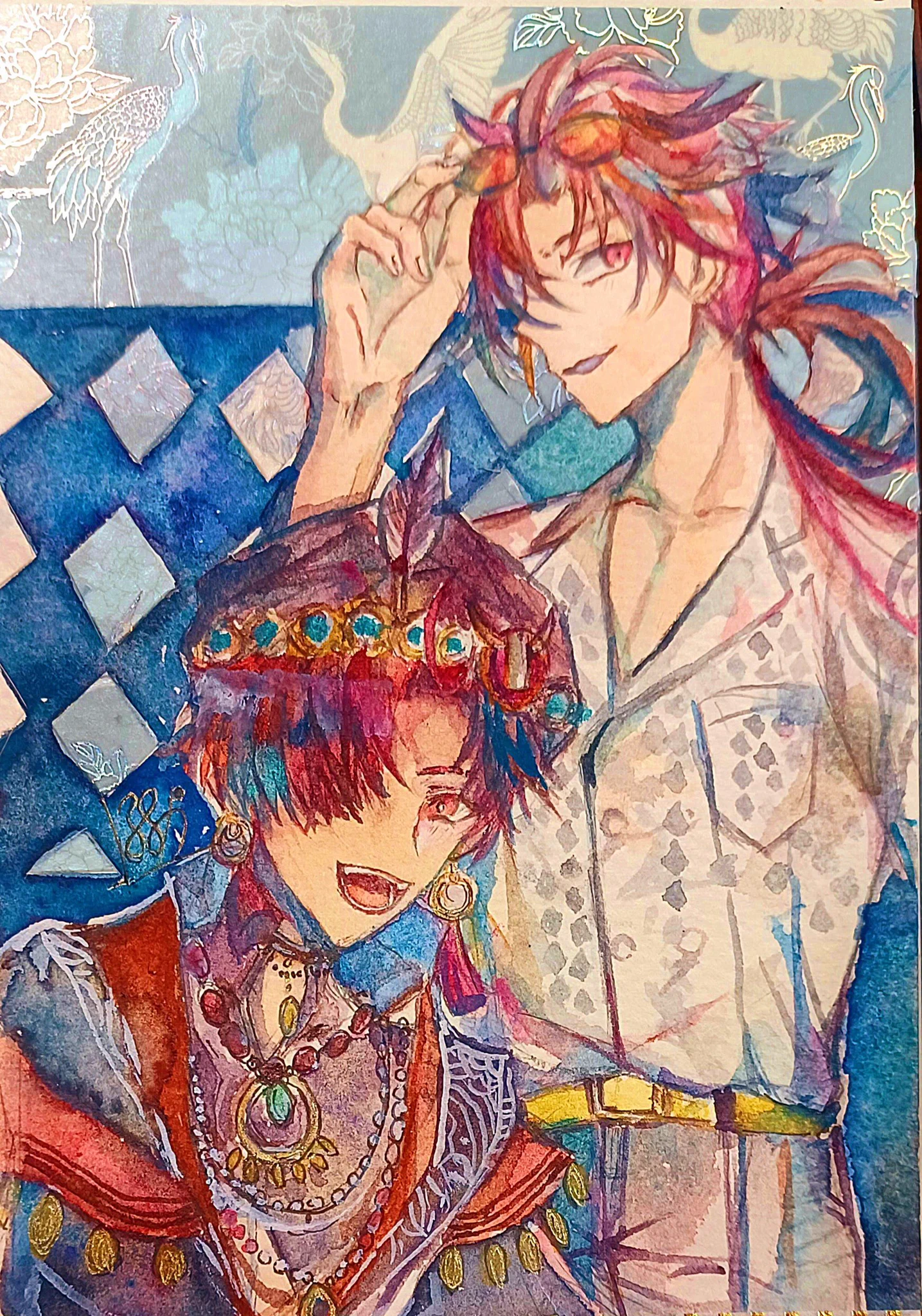 織田 阿奴 作  水彩画 織 on X: 