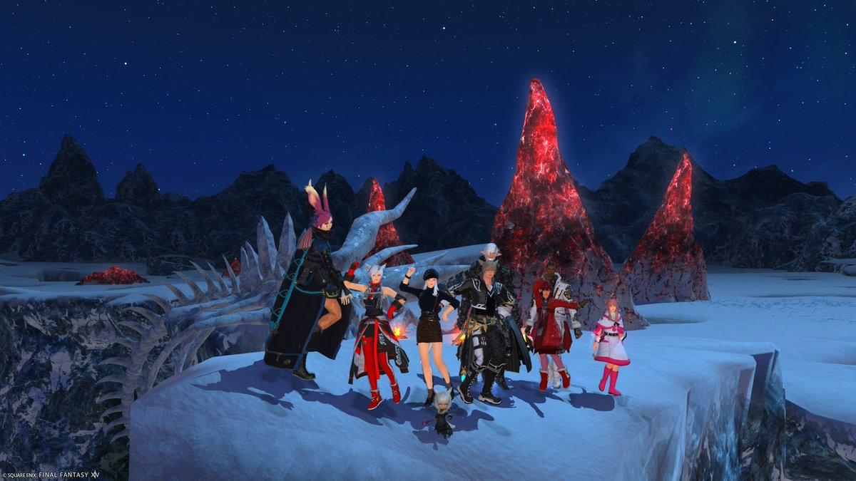 ff14ponzuu's tweet photo. アイナさん？！
デカすぎません？w
#ff14
#オーロラ https://t.co/vM44d2GaeW