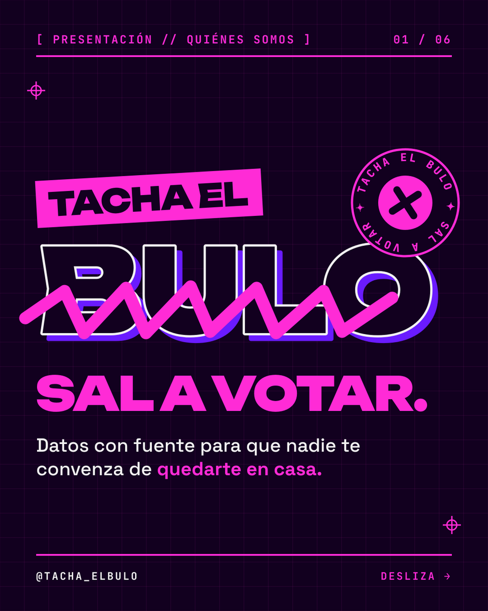 tacha_elbulo's tweet photo. Tacha el bulo. Sal a votar.

Vienen semanas de frases para que te quedes en casa: «no han hecho nada», «todos son iguales», «total, da igual».

Las vamos a contestar con datos. Con fuente y con sus límites. (Hilo 🧶) https://t.co/iodoYni9mA