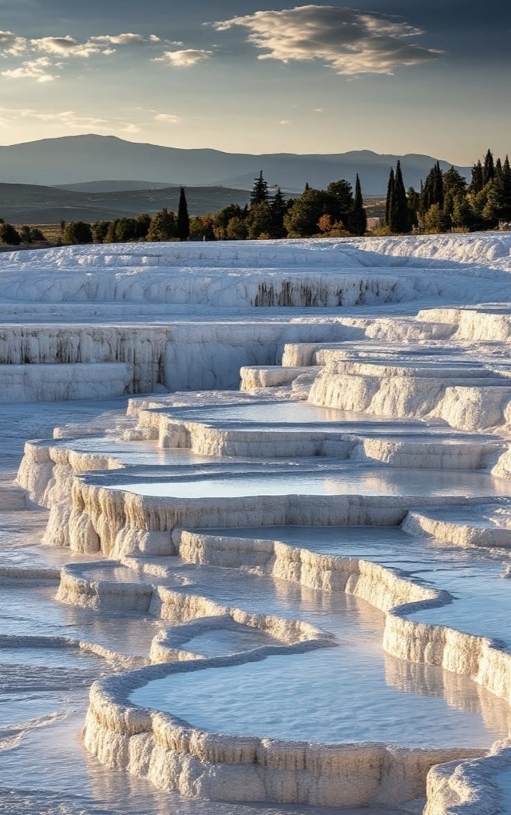 earthviewss1's tweet photo. Pamukkale, Turkey 🇹🇷 https://t.co/dl6Ov6cJhW