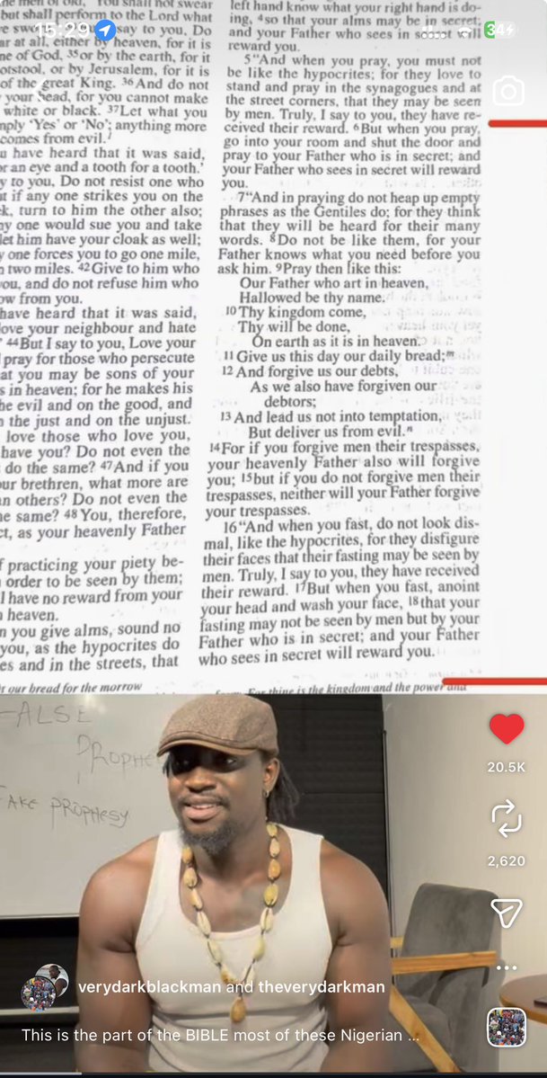 samylionone's tweet photo. Jeremiah 23:25-26
"I have heard what the prophets have said who prophesy lies in my name, saying, ‘I have dreamed, I have dreamed!’ How long shall there be lies in the heart of the prophets who prophesy lies, and who prophesy the deceit of their own heart?"
#vdm
#falseprophets https://t.co/eWsV4mMVrQ