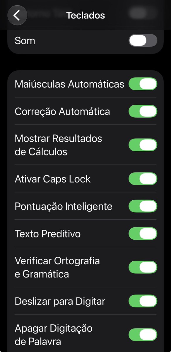 ramonpaix's tweet photo. @maoribeiroo Solução : Ajustes/Geral/Teclado, aí desabilite a correção automática 😉 https://t.co/BXyrGdUndD