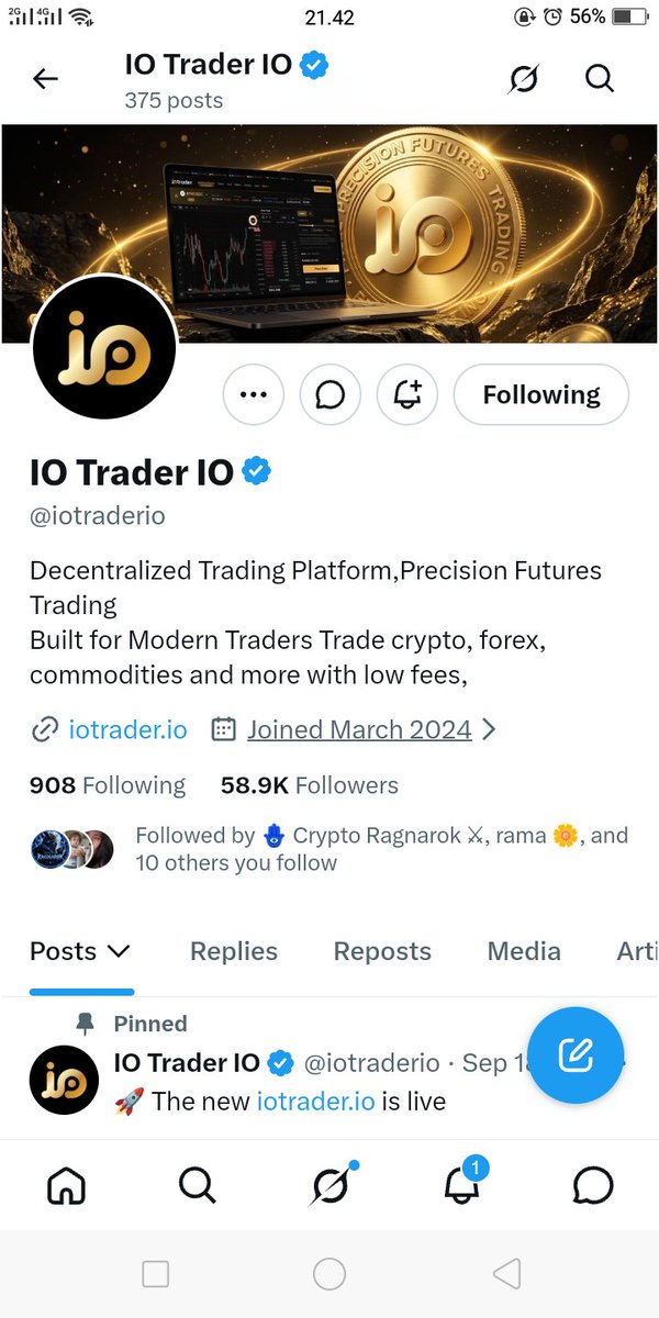 oktbigwinx's tweet photo. @AFCryptoX @iotraderio https://t.co/jRaE0L1XcU