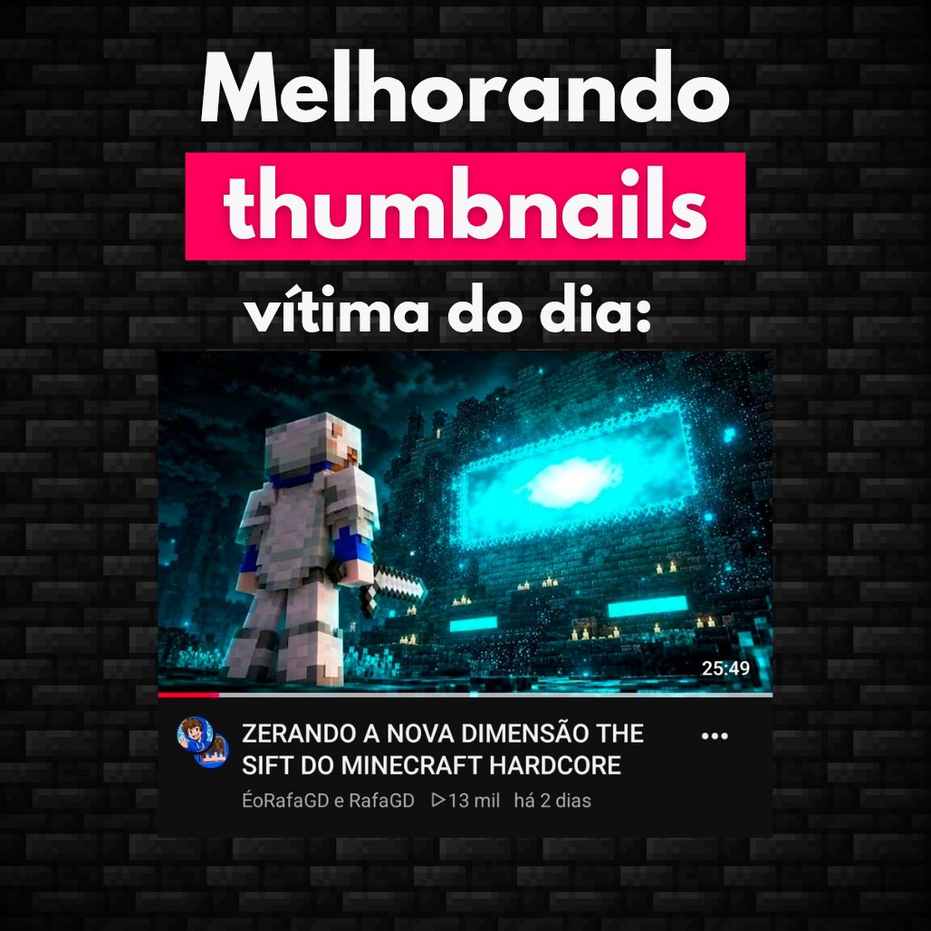 BoyMoonzx's tweet photo. Melhorando thumbnails dia 1 #Thumbnail #minecraft #minecraftthumbnail https://t.co/IjWAvAGgxi