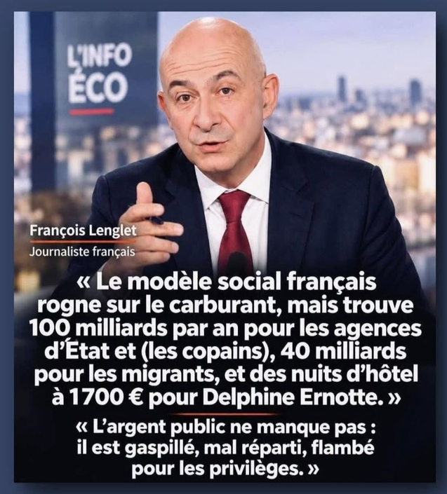 JCondamine's tweet photo. L'argent public n'est pas dilapidé pour la totalité de la population. Débutons par l'exclusion des alliés de Macron des sphères du pouvoir, puis à la dissolution des organismes macronistes actuels, ce qui engendrerait des gains budgétaires d'environ cent milliards d'euros. https://t.co/YUUZ0XcRYF