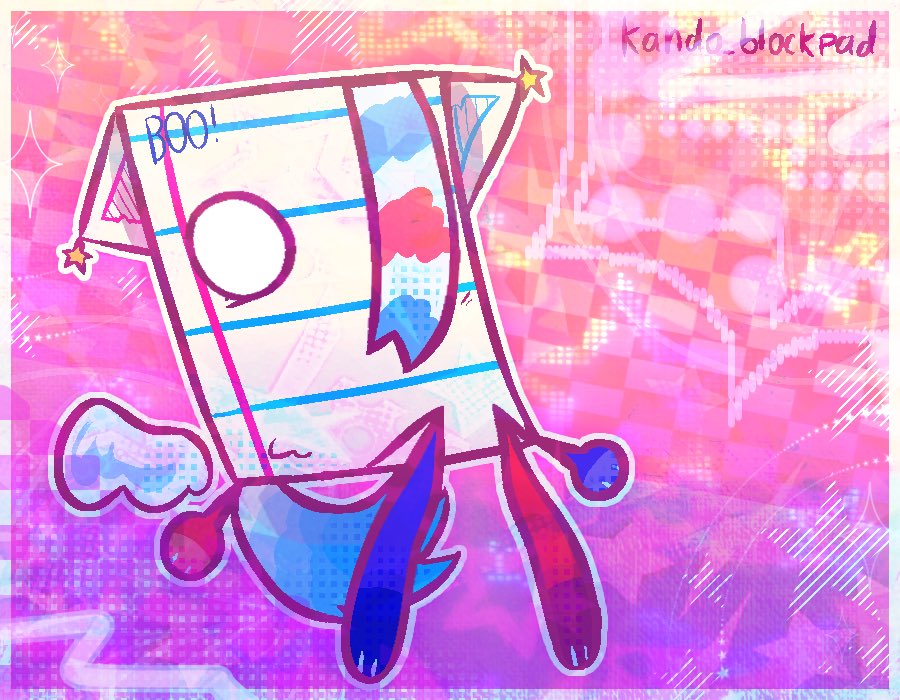 Kando63614582's tweet photo. cringetober day 4
sparkledog
hi noteboo
#objectinvasion #cringetober https://t.co/A7bWeRqp1c