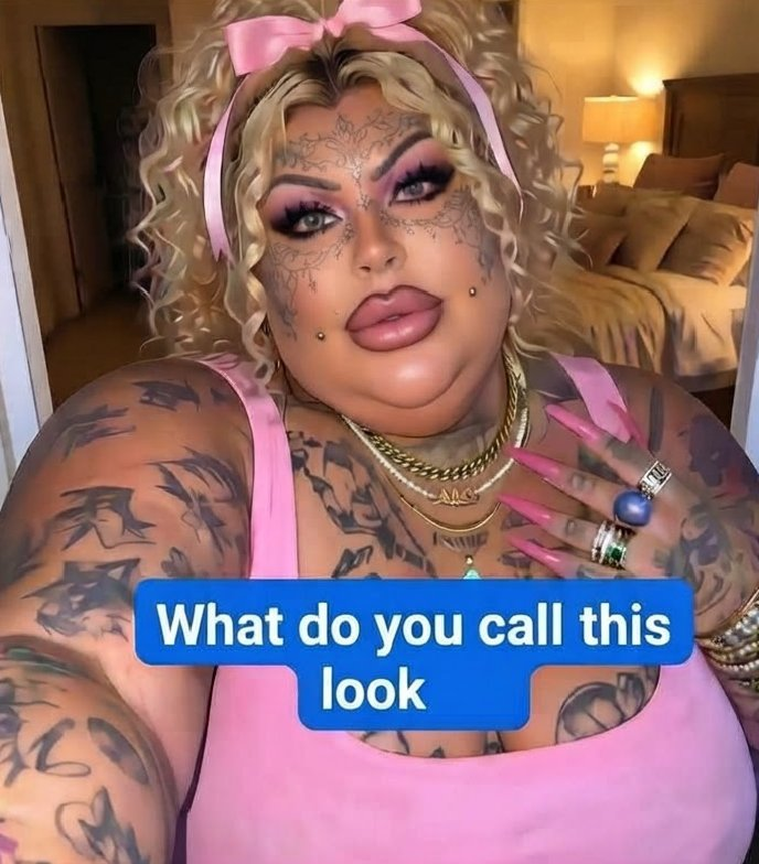 666FreedomRing's tweet photo. What do you call this look https://t.co/KsuqAWrMN5
