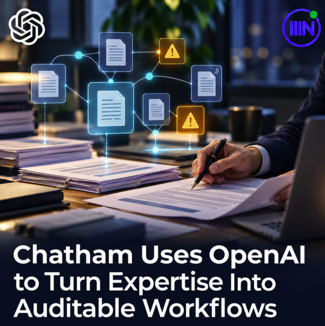 achille610's tweet photo. Chatham reports cutting trade validation from around 30 minutes to under 4 with an application built using Codex. For SEO teams, the useful lesson is evidence-first workflow design—with expert review still in place. #NetContentSEO #OpenAI #Codex #SEO #AISearch https://t.co/ET0SNV0blL