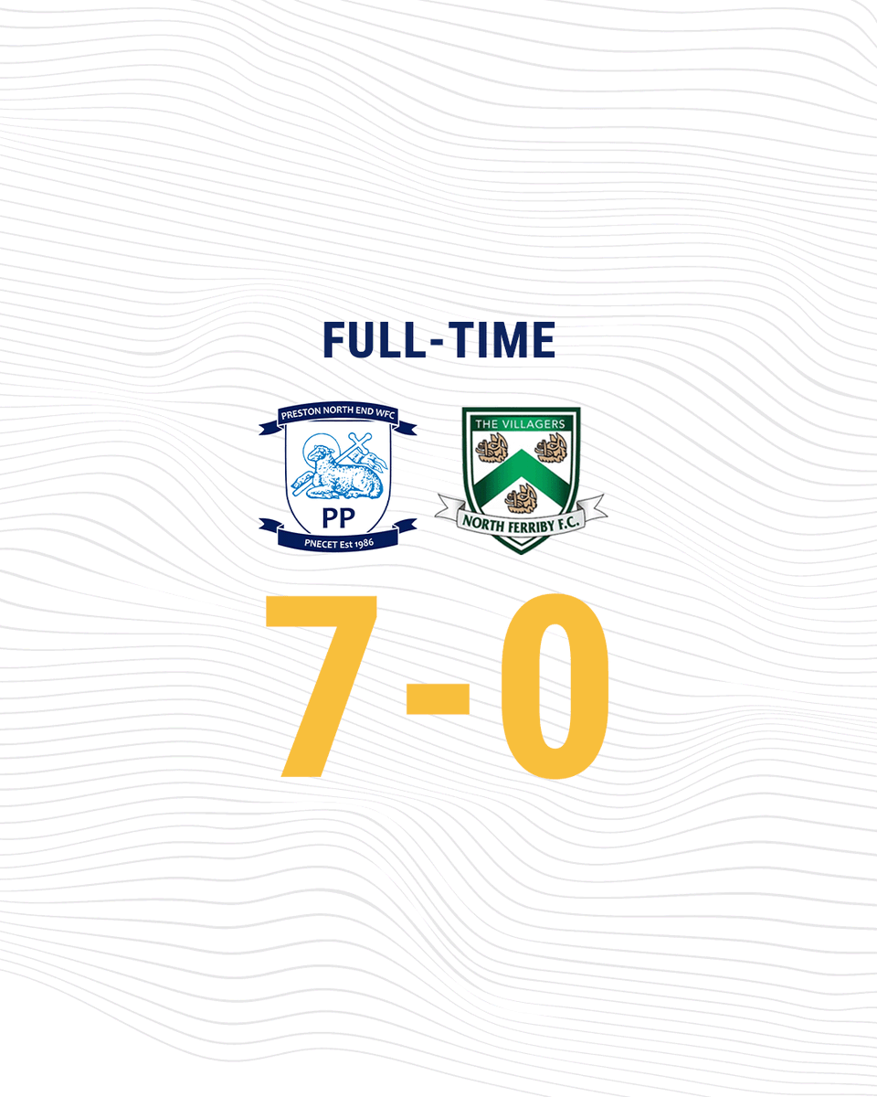 PNE_WFC's tweet photo. A superb afternoon as we progress in the Women’s FA Cup! 🙌

FT: ⚪️ 7-0 🟡

#PNEWFC | #pnefc https://t.co/tFfJMZmCRD
