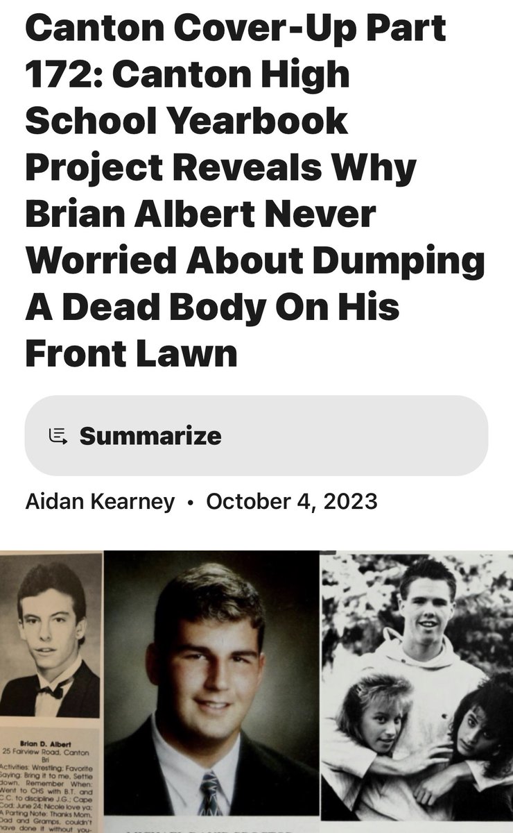 KyleSharkey8's tweet photo. Canton Cover-Up Part 172
October 4, 2023
https://t.co/oY8ZlNhaLA https://t.co/Yprk089dAY