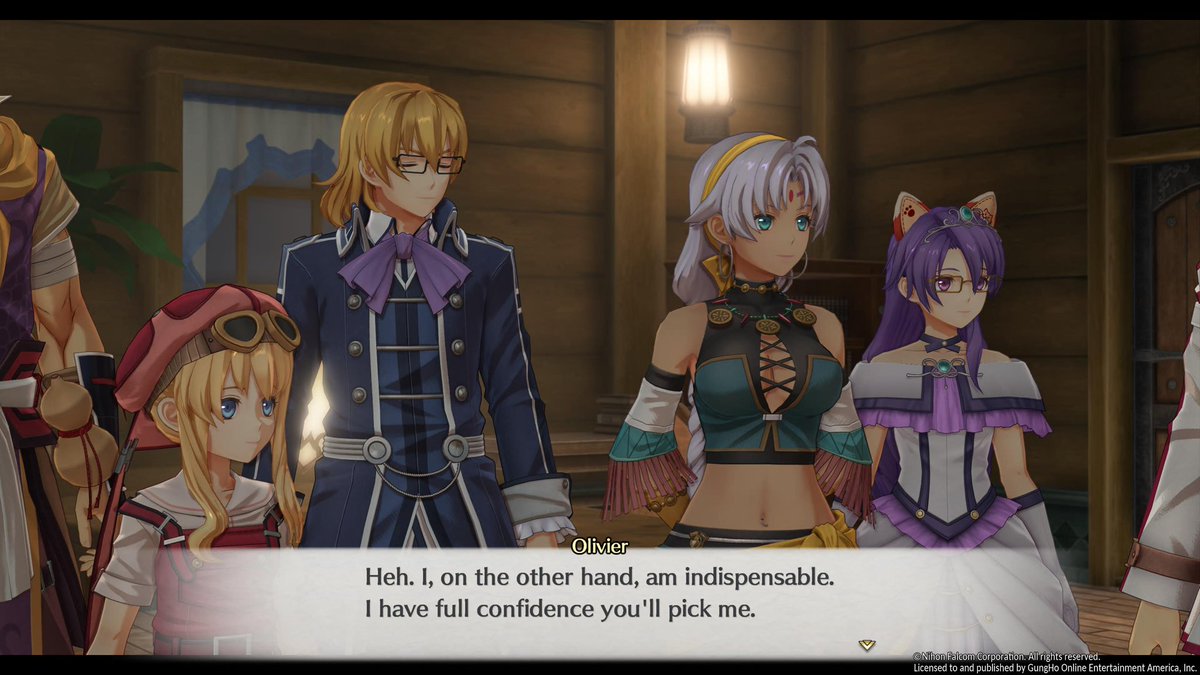 idaibrahim22's tweet photo. Chapter 6 
Olivier dengan confident dia 😂😂
Party full of mens to assist Estelle 😆 
#trailsintheskySC #trailsinthesky2ndChapter https://t.co/mTfOc5oXUr