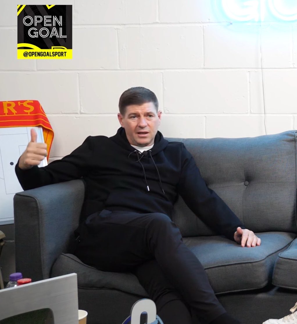 AnfieldPages's tweet photo. Steven Gerrard on Gary Neville

“When I was away with England, Gary said, ‘Can I have a word?’ and I said, ‘Yeah, come in.’ He went, ‘Look, don’t shoot the messenger, but I’ve been told to ask the question if there’s any possibility—any small possible chance—you would play for Manchester United.’ I said, ‘Gary, just leave.’”

(@opengoalsport)