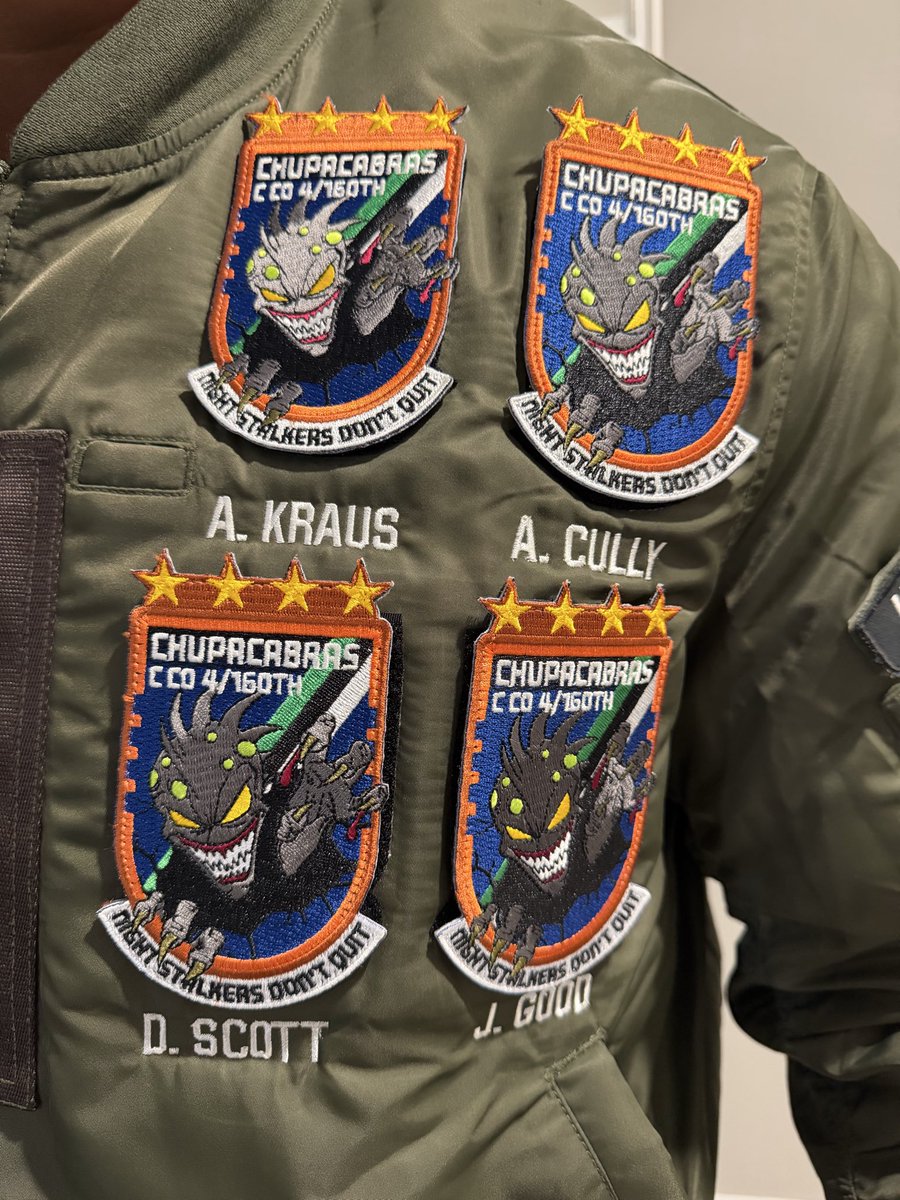 NoelleBlumel's tweet photo. #Bengals DT Landon Robinson arrives in a customized Bomber jacket, honoring Army pilots who perished in a military helicopter crash in 2025 

Robinson, a 2nd Lt. in the Marine Corps, first wore the Blue Skies patch (an Army Aviation nonprofit) at last year’s Army vs. Navy game. https://t.co/lzOV1UBJZs