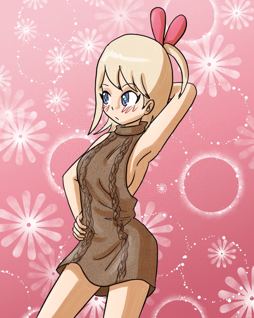 NotMythkaz's tweet photo. Horny Drawing
Wanted to draw some cute gal in the Virgin Killer Sweater and picked Stella from World Flipper,
Enjoy!
#WorldFlipper #ワーフリファンアート #ワーフリ #VirginKillerSweater https://t.co/MLx1VLFUVz