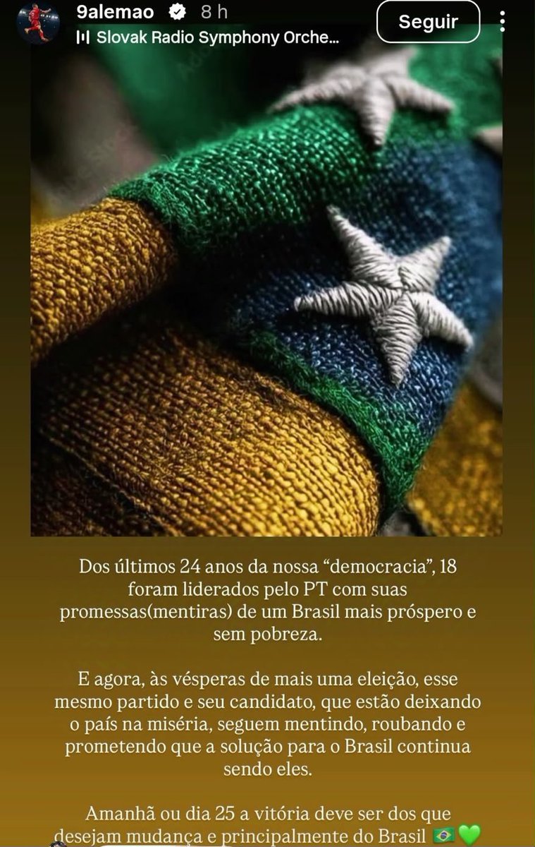 UnMateinCabreao's tweet photo. Quién iba a decir que un brasileño cristiano con apellido polaco al que llaman Alemão iba a pedir el voto para el Nazi de Bolsonaro que pide que se esterilice a las mujeres pobres?
Alemão nunca mais. #Lula4 🇧🇷 https://t.co/RLKkT2Aaio