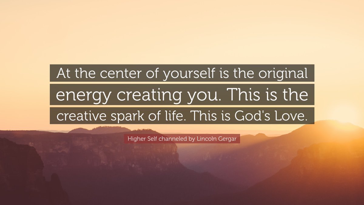 channelhighself's tweet photo. Information without experience is incomplete. Go within and discover the Truth of who you are.
#gowithin #Godslove #GodsLight #soulenergy #higherself https://t.co/FpdzrC5zhH