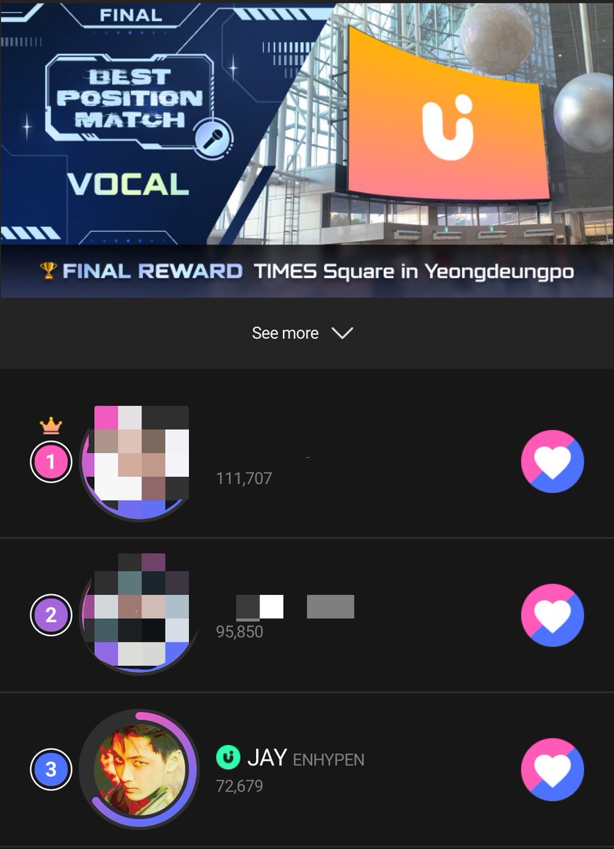 02byjay's tweet photo. hiii jjongps/bluejays!

don’t forget! we currently have two ongoing polls for #ENHYPEN_JAY on UPICK and Fandora! here’s what you can do:

UPICK
🩵 collect bluejams through daily attendance + watching 20 ads per day
💭 please save your bluejams until a Time Attack so you can get 100% payback, and keep saving them until the final voting period!

FANDORA
🩷 collect Hearts by watching 20 ads per day + spinning the wheel!
🍬 don’t forget to collect Jellies too and drop them for Jay to increase your account level!
💭 save your Hearts until there’s a payback event, and also save them for the final voting period!

i really hope we can keep this energy going and not let it disappear just like that🥹💕 let’s continue collecting and fighting together!

JAY deserves every single win!

#JAY #제이 #엔하이픈 #ジェイ #ENHYPEN_JAY #엔하이픈_제이