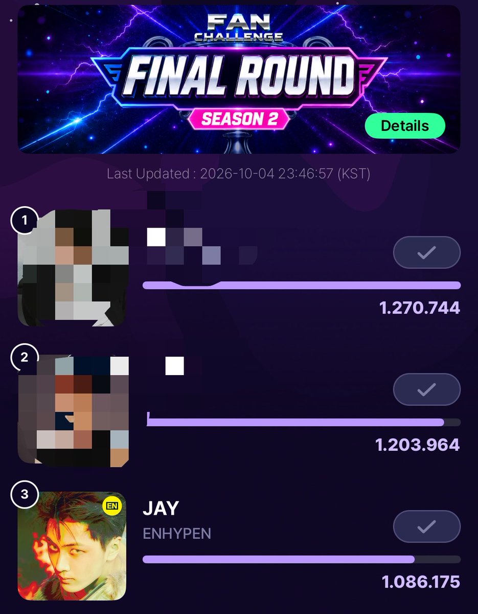 02byjay's tweet photo. hiii jjongps/bluejays!

don’t forget! we currently have two ongoing polls for #ENHYPEN_JAY on UPICK and Fandora! here’s what you can do:

UPICK
🩵 collect bluejams through daily attendance + watching 20 ads per day
💭 please save your bluejams until a Time Attack so you can get 100% payback, and keep saving them until the final voting period!

FANDORA
🩷 collect Hearts by watching 20 ads per day + spinning the wheel!
🍬 don’t forget to collect Jellies too and drop them for Jay to increase your account level!
💭 save your Hearts until there’s a payback event, and also save them for the final voting period!

i really hope we can keep this energy going and not let it disappear just like that🥹💕 let’s continue collecting and fighting together!

JAY deserves every single win!

#JAY #제이 #엔하이픈 #ジェイ #ENHYPEN_JAY #엔하이픈_제이