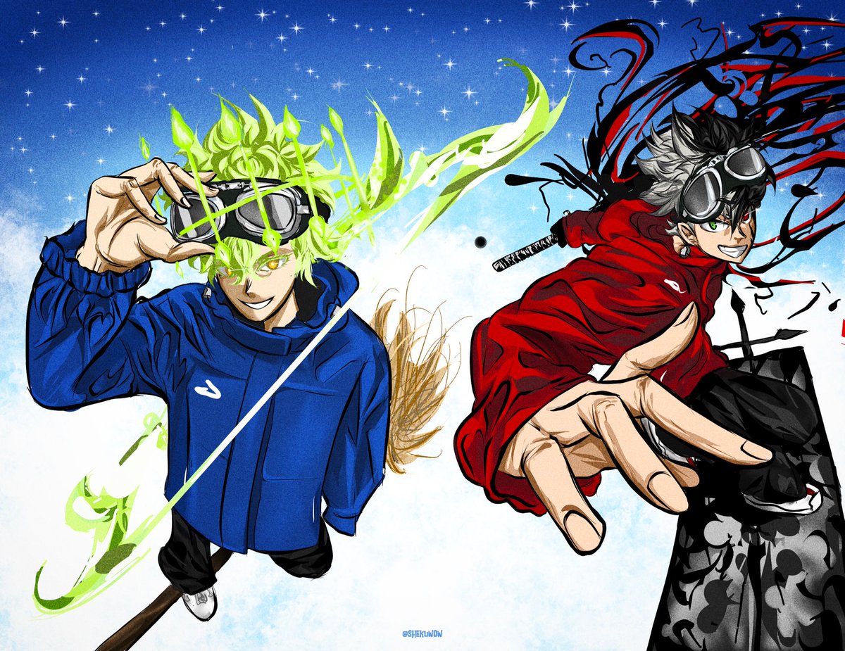 shekuwow's tweet photo. HAPPY BIRTHDAY TO MY NEPHEWS

#BlackClover https://t.co/b8Lch0K6JY