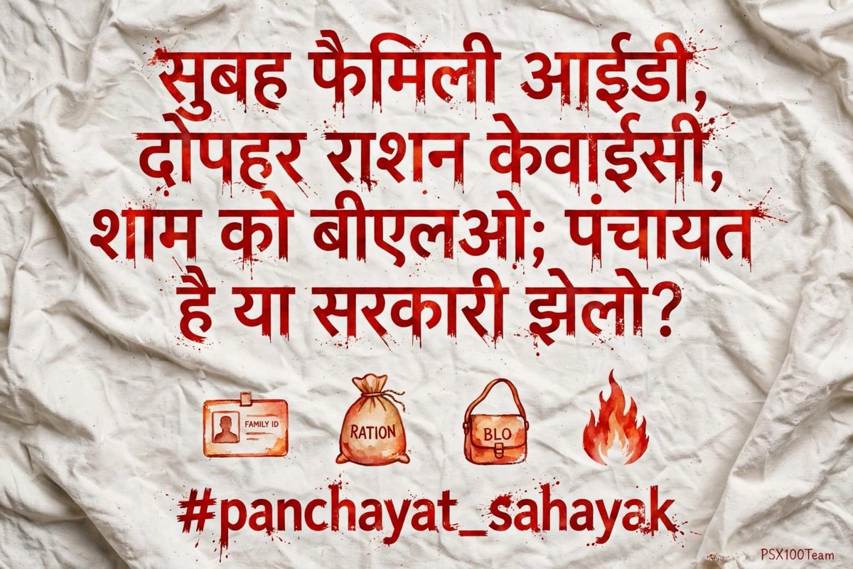 PSU_Ayodhya's tweet photo. मेरिट के आधार पर चुने गए सबसे तेज-तर्रार युवा PanchayatSahayak आज 9000 में समझौता करने को मजबूर हैं। 
शर्म करो उत्तर प्रदेश सरकार
#सचिवालय_शौचालय_एक_समान https://t.co/nUDTixWtS3