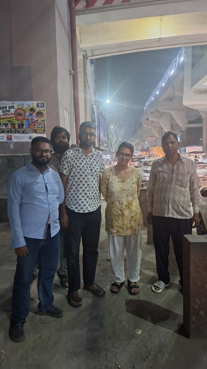 nsaibalaji's tweet photo. Neha is safe and health. We are with Neha and bringing her back safely.

Thank you everyone for your solidarity. No amount of detention and threat will stop our movement demanding removal of Gyanesh Kumar.

Gyanu your time is UP! https://t.co/C8xTDubthd