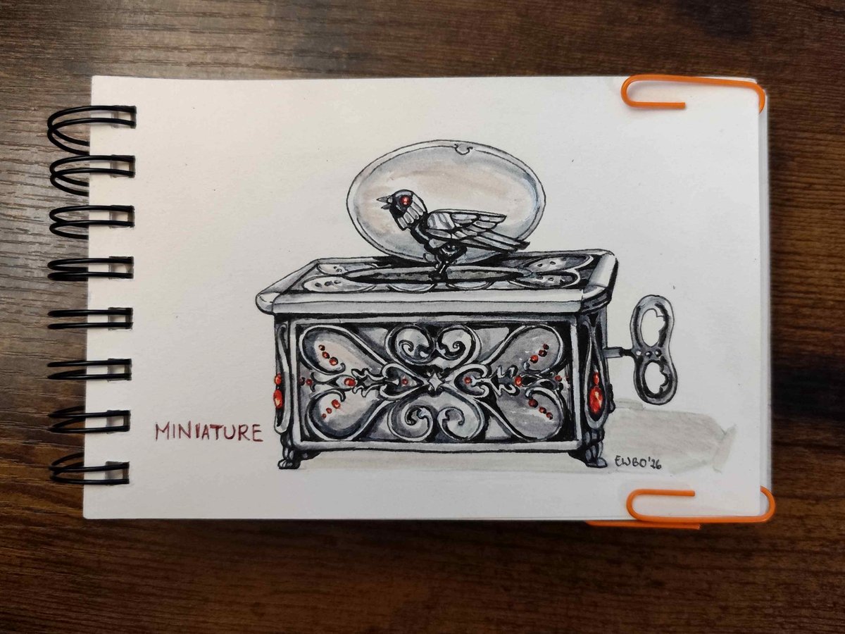 AdamNibyby's tweet photo. 3. Miniature @inktober_2026

@inktober

#EWBO #webtoon #inktober2026miniature #inktoberminiature #inktober2026 #inktoberchallenge #inktober https://t.co/vUYfUi8I02
