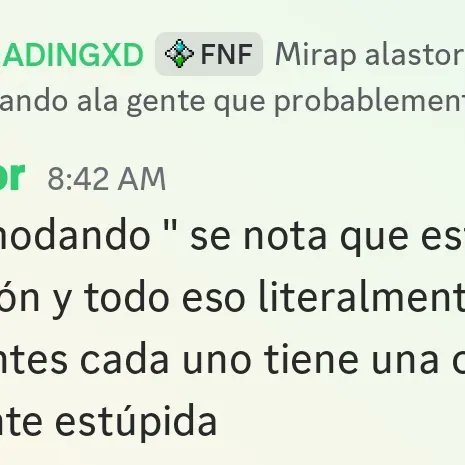 SteakModLeaks's tweet photo. HILO EXPONIENDO A @ALASTOR!Hola, me encuentro haciendo un Hilo, porque Este usuario no deja de spamear cosas en el server de oziel, y solo escribe puras monerias decerebradas, aunque se que a lo mucho es un niño de 10 años, le hemos rogado que pare pero no hace Caso. Aqui pruebas https://t.co/18YnXEXEX8