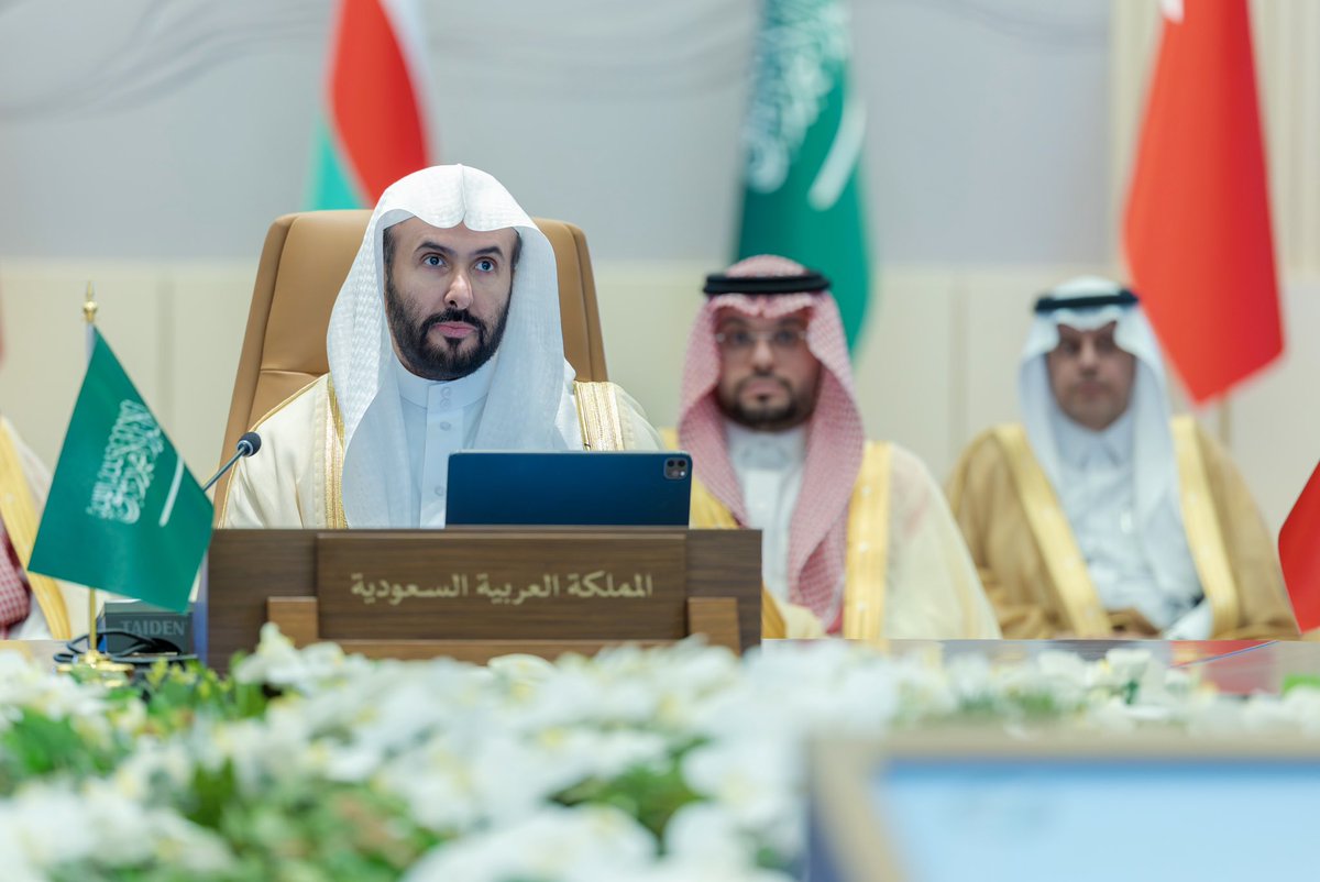 MojKsa_EN's tweet photo. Minister of Justice H.E. Dr. Walid Al-Samaani took part in the 36th Meeting of GCC Ministers of Justice in Bahrain to discuss strengthening judicial and legal cooperation among member states. https://t.co/BEV72gzv8O