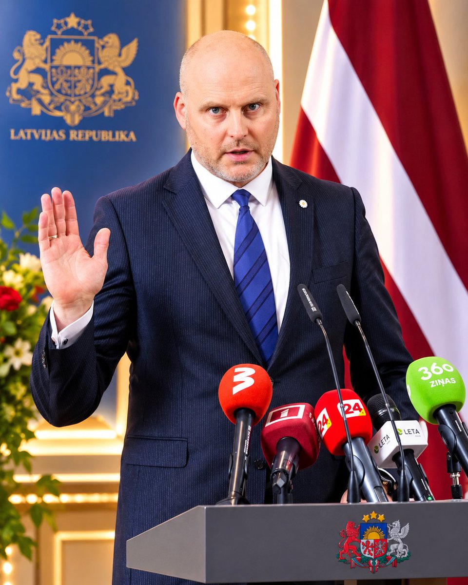 abhaypshukla's tweet photo. 🇱🇻

Heartiest congratulations on this historic electoral victory and the strong mandate received from the people of Latvia.

Hon’ble Andris Kulbergs (@AndrisKulbergs)
Prime Minister of Latvia | Leader, United List (Apvienotais saraksts)

Your historic victory marks an important moment for Latvia and reflects the confidence placed in your leadership.

Wishing you continued strength, wisdom and success in serving Latvia and its people. May this new chapter bring peace, prosperity, stability and progress to Latvia.

@MEGAforPLANET
@Apvienotais_  @Jekaba11