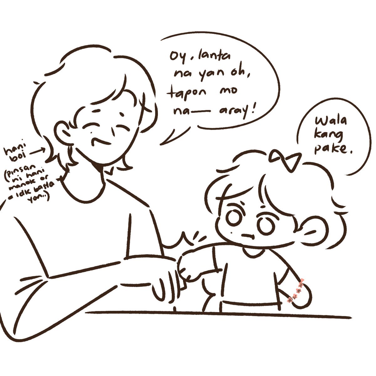 lovi_illust's tweet photo. baby coupjeong and the santan bracelet as their first couple item emz happy hani day! 🥳🩷 https://t.co/ZD8qRdMVUj