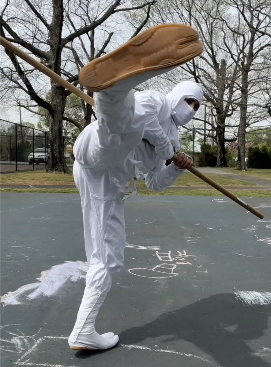MexiNinjaBoi's tweet photo. "Kuro's White Ninja Kung fu Bo Staff Form 4"
-
(SET 2 of 2)
-
Here a Shiro Ninja practicing his Bo Staff skills. π₯π₯·π½
-
#ninjapride #martialartslife #localpark #martialarts #kungfu #Bostaff #bostaffskills #ninjutsu #Whiteninja #kicks #kungfuskills #ninjaskills #white #ninjas #ninjaskill