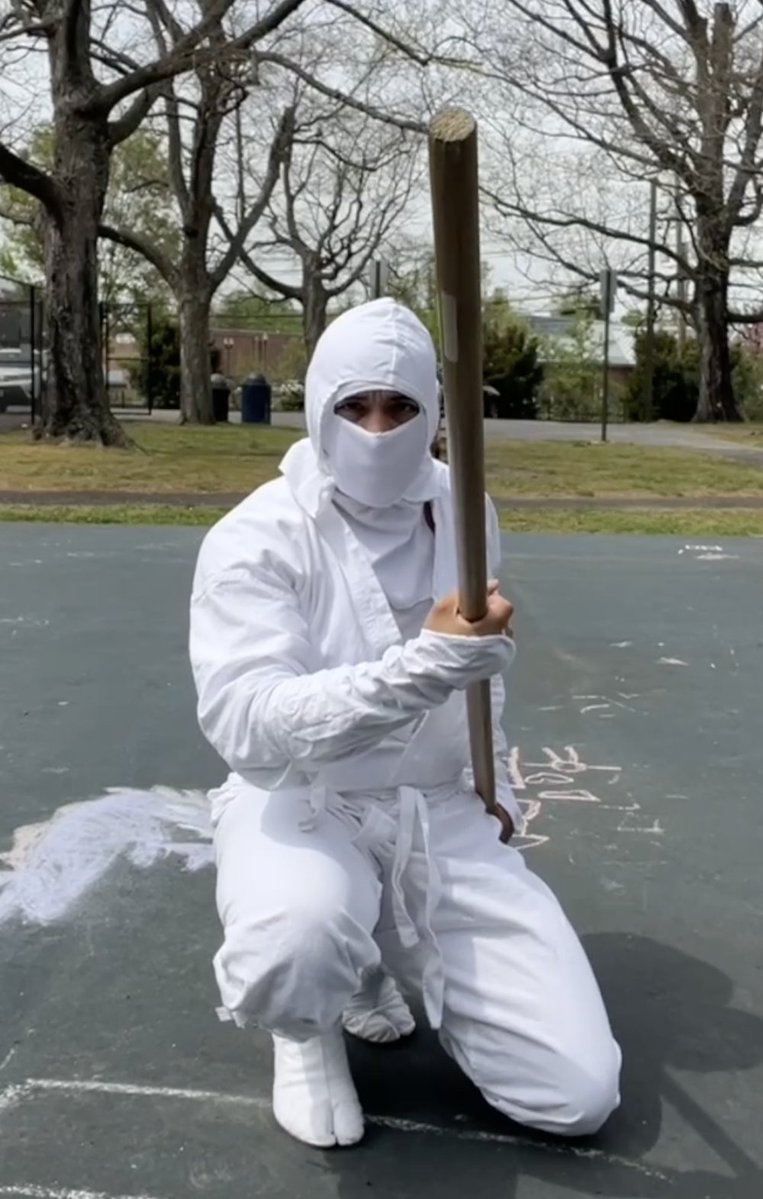 MexiNinjaBoi's tweet photo. "Kuro's White Ninja Kung fu Bo Staff Form 4"
-
(SET 2 of 2)
-
Here a Shiro Ninja practicing his Bo Staff skills. π₯π₯·π½
-
#ninjapride #martialartslife #localpark #martialarts #kungfu #Bostaff #bostaffskills #ninjutsu #Whiteninja #kicks #kungfuskills #ninjaskills #white #ninjas #ninjaskill