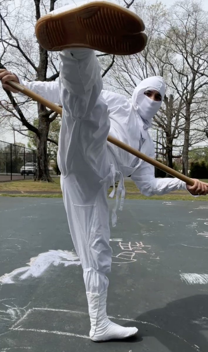MexiNinjaBoi's tweet photo. "Kuro's White Ninja Kung fu Bo Staff Form 4"
-
(SET 2 of 2)
-
Here a Shiro Ninja practicing his Bo Staff skills. π₯π₯·π½
-
#ninjapride #martialartslife #localpark #martialarts #kungfu #Bostaff #bostaffskills #ninjutsu #Whiteninja #kicks #kungfuskills #ninjaskills #white #ninjas #ninjaskill