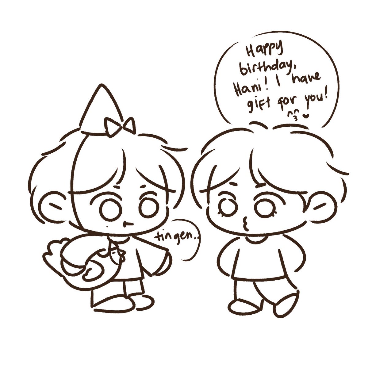 lovi_illust's tweet photo. baby coupjeong and the santan bracelet as their first couple item emz happy hani day! 🥳🩷 https://t.co/ZD8qRdMVUj